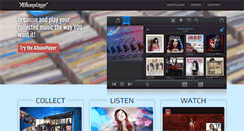 Desktop Screenshot of albumplayer.com