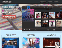Tablet Screenshot of albumplayer.com